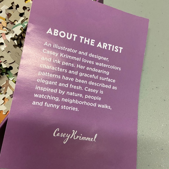 🧩 Puzzle Bundle – 3 for $20 🧩 Fall Harvest Puzzle by Artist Casey Krimmel - Picture 4 of 5